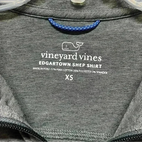 Vineyard Vines Edgartown Shep Shirt Women's X-Small 1/4 Zip Pullover - Picture 4 of 5